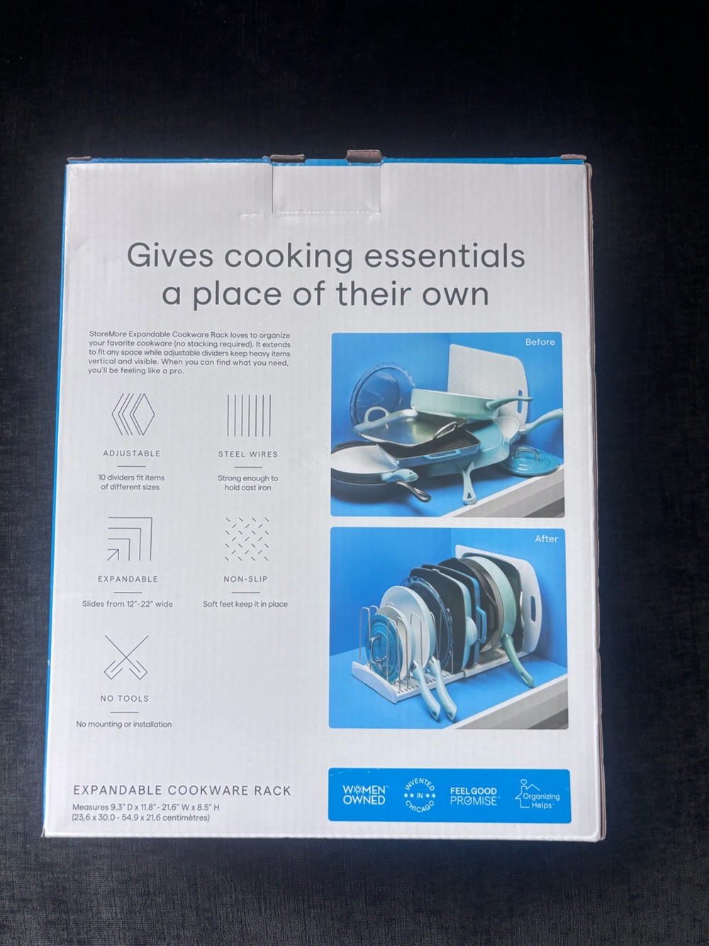 NWT Expandable Cookware Rack - Picture 2 of 2